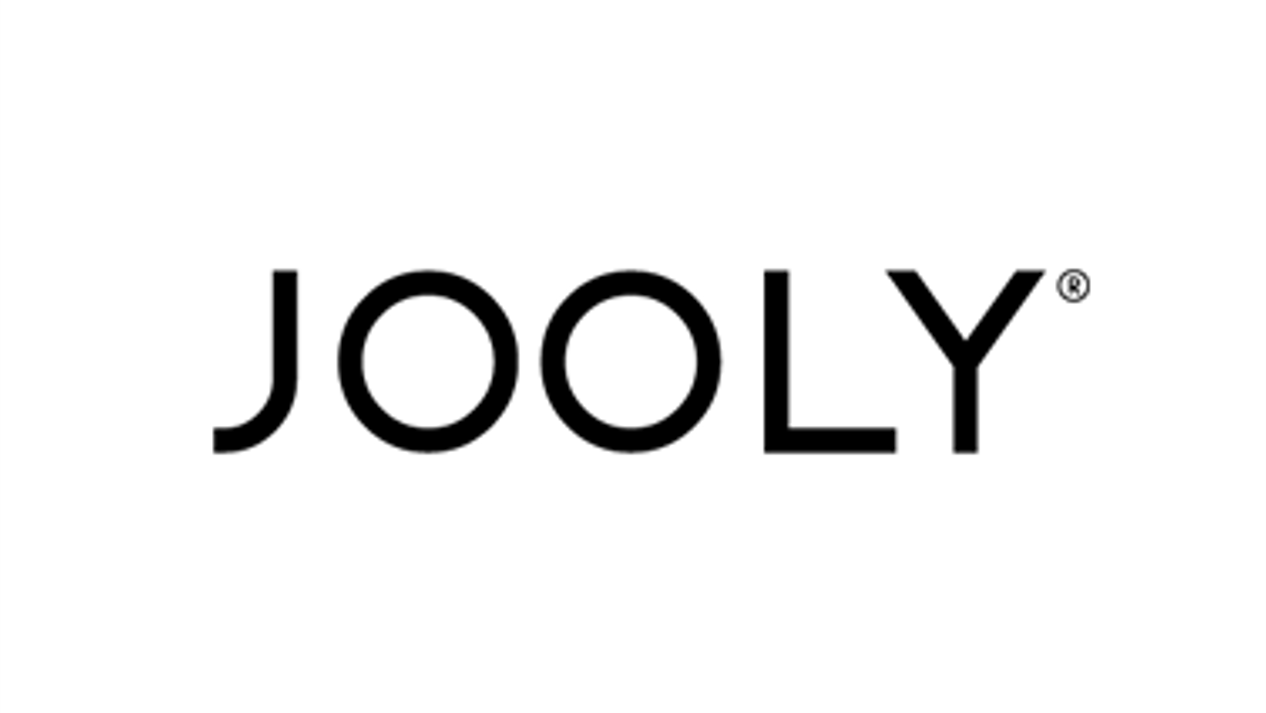 jooly Schwarze Schrift mit dem Wort 'JOOLY' in Großbuchstaben und einem registrierten Markenzeichen als hochgestelltes ®